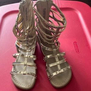 Gladiator girls shoes